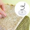 50 шт./кор. штифтов для дивана, вращающихся и фиксирующих скрученные гвозди с фиксированной пряжкой для простыней и одеял