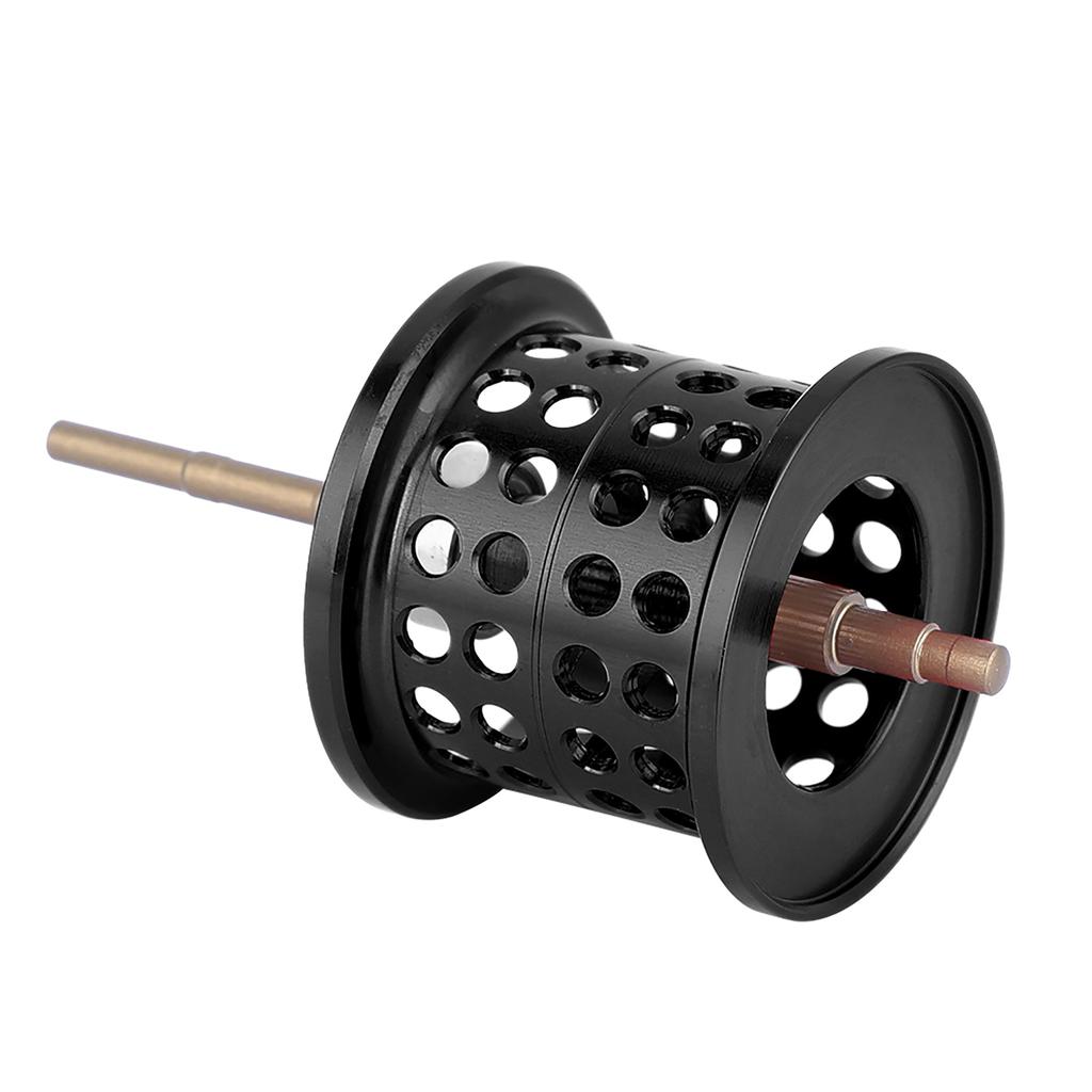 Алюминиевая рыболовная катушка с круглым подшипником, шпуля для кастинговых катушек PMAX3 BMAX3 SMAX3 (черный)