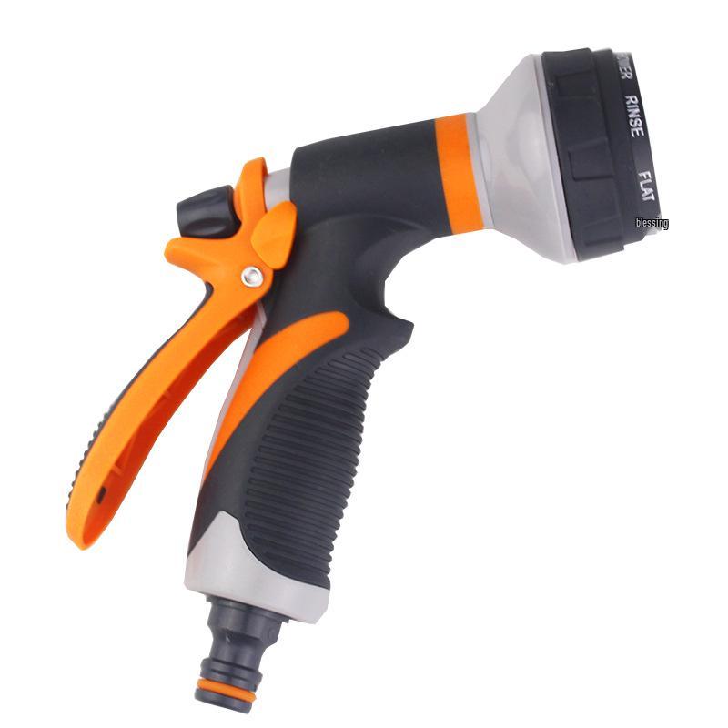 Multifunctional High-Pressure Watering Nozzle: Soft Rubber Spray Gun for Gardening, Vegetable Washing, and Car Washing