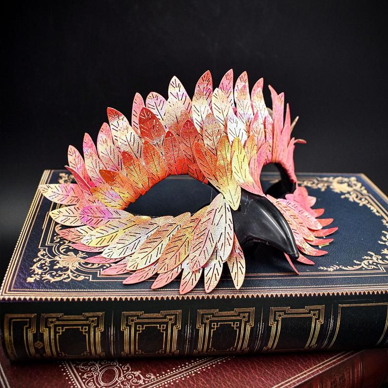 Маска орлиного клюва, маска орла, косплей, совиные перья, маски животных на пол-лица, маскарад, Хэллоуин, карнавал, наряд, костюм для вечеринки Пурим, реквизит