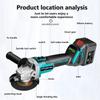 125 мм бесщеточный электрический угловой шлифовальный станок DIY деревообработка электрический ударный шлифовальный инструмент для Makita 18 В батарея