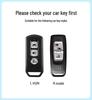Handmade Motorcycle Key Cover for Click150, Vario150, PCX160 - Two-Button Style