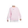 Nike As W Nsw Cozy Flc Os Crew Neck Casual Loose American Retro Sweatshirt Women sweatshirt Pink FV4012-663