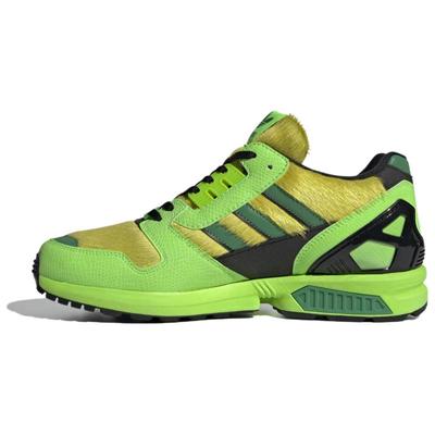 Kawasaki Ninja x adidas ZX 8000 Бело-зеленые мужские кроссовки