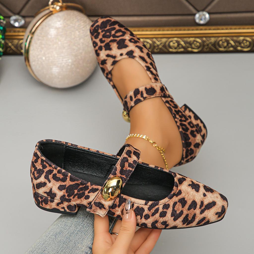 Fashion Women Flats Korean Spring Elegant Round Toe Loafers Women French Retro Low Heels Cute Mary Jane Shoes for Women Zapatos De Mujer