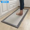 Linen Kitchen Mat, Long Non-Slip Floor Mat, Door Mat, Household Carpet, Large Hemming