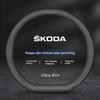 Подходит для автомобиля Skoda дышащая оплетка на руль Citigo Fabia Kamiq Kodiaq VIRS Superb аксессуары для руля