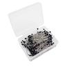 250Pcs Multifunction Glass Ball Head Pins Quilting Needles DIY Sewing Crafts Pins School Family Office Clothing Unique Design