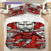Ronaldo's Legacy Bedding (1 * duvet cover + 2 * pillowcase, without core) Bedding set Christmas birthday gift Soft and comfortable