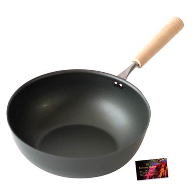 Жарка во фритюре жарка на сильном огне совместима с IH и газом, изготовлена с наклейкой RC NEIGHBOR CLOWN rcti1 Сковорода для жарки, сковорода, 23 см, легкая,