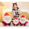 Santa Claus Plush Toy Cartoon Stuffed Animal Doll Room Decoration Kids Gift Xmas