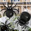 1/5/10/20PC Halloween Large Spider Balloon Black Foil Balloons Party Trick Joke Decor Haunted Hous Horror Props Wall Decoration