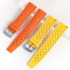 Watchband 20mm 22mm Diving Sport Watch Band for Seiko Omega Seamaster 300 Longines FKM Fluoro Rubber Strap Bracelet for Blancpain X Swatch