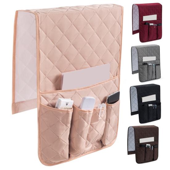 Органайзер на подлокотнике дивана, держатель для пульта дистанционного управления с карманами, несколько отделений, простота установки