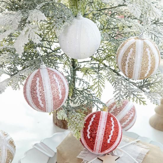 Рождественский шар Изысканный легко повесить легкий рождественский кулон Рождественская елка Подвесной шар Рождественский шар для вечеринки