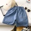 Summer Infant Shorts Plain Color Short Jeans Blue Pants Baby Shorts