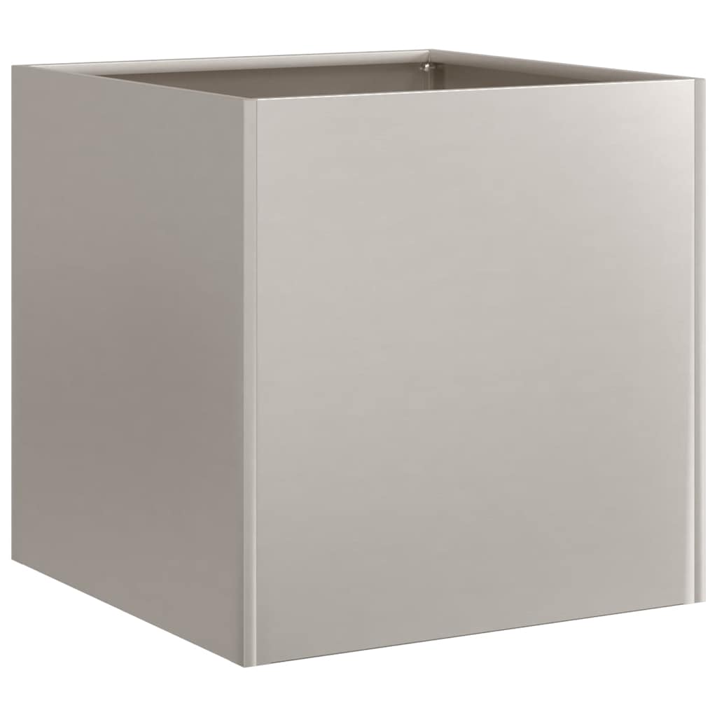 Rustic Planter Box 40x40x40 cm Weatherproof Steel