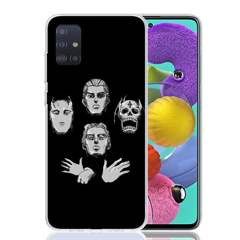 Чехол для телефона JoJo Adventure Killer Queen для Samsung Galaxy A52 A32 A22 A12 A02S A50S A30S A51 A31 AA71 Note 20 Ultra 10 S10 Plus