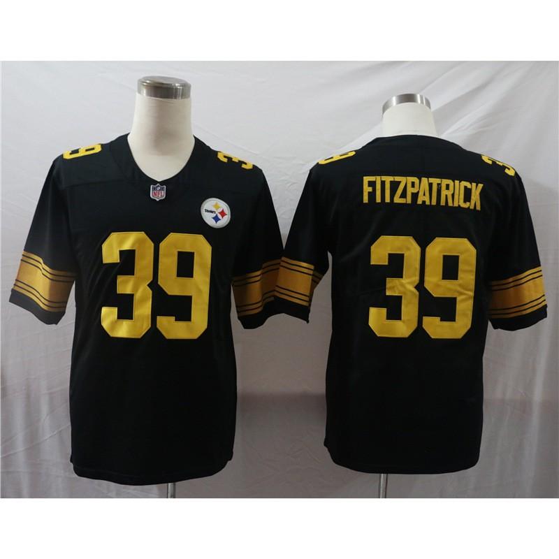 Pittsburgh Steelers Embroidered Rugby Jersey T-Shirt Men Women Loose Fit Cotton Short Sleeve Sportswear