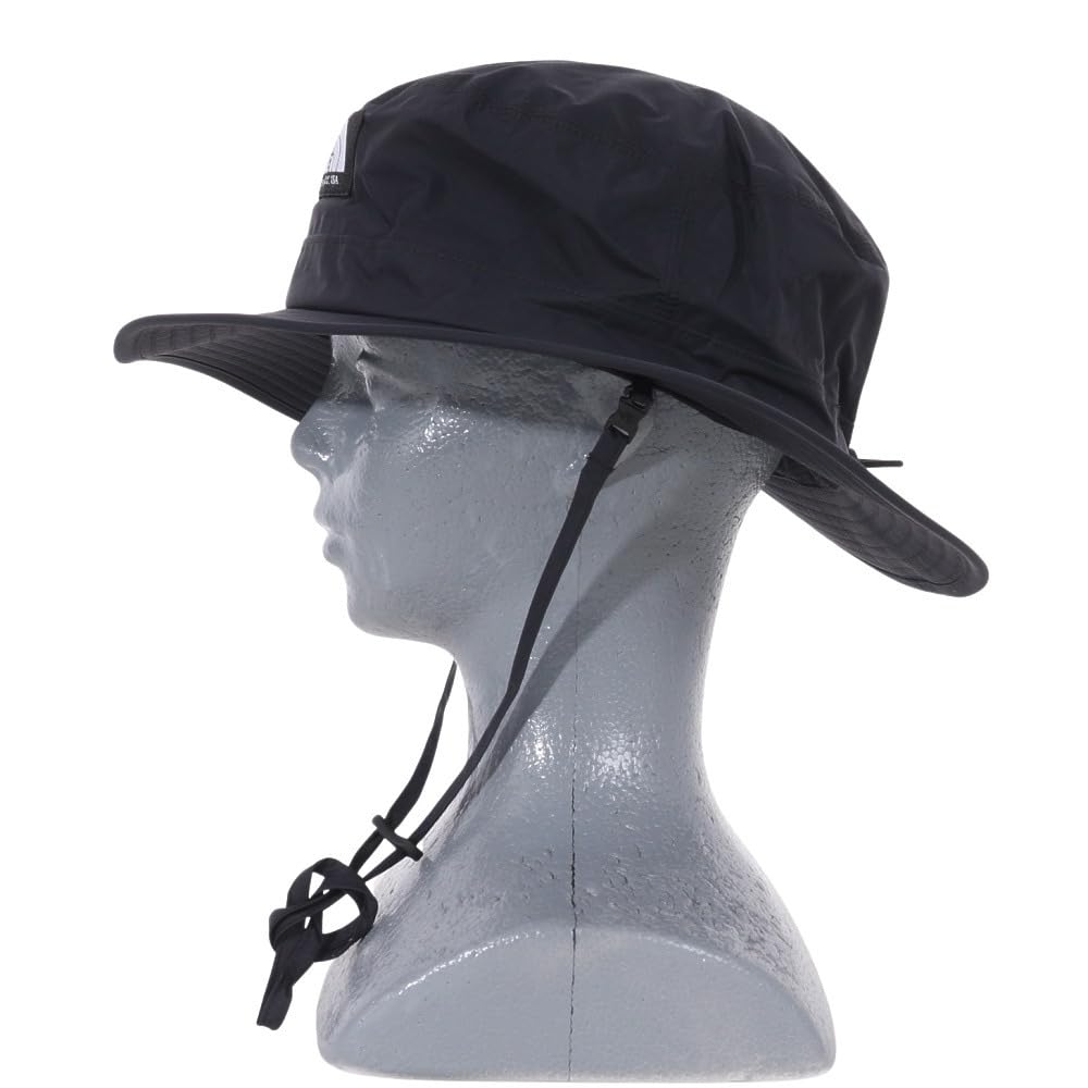 The North Face Водонепроницаемая шляпа Horizon, водонепроницаемая и регулируемая, съемная подбородочная застежка, размер M, унисекс, дышащая, размер, ремешок, черная,