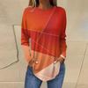 Ropa Mujer Tendencia 2024 Tops For Women Fashion Women'S Casual Long Sleeved Round Neck Printed Tops Ropa De Mujer Y2k