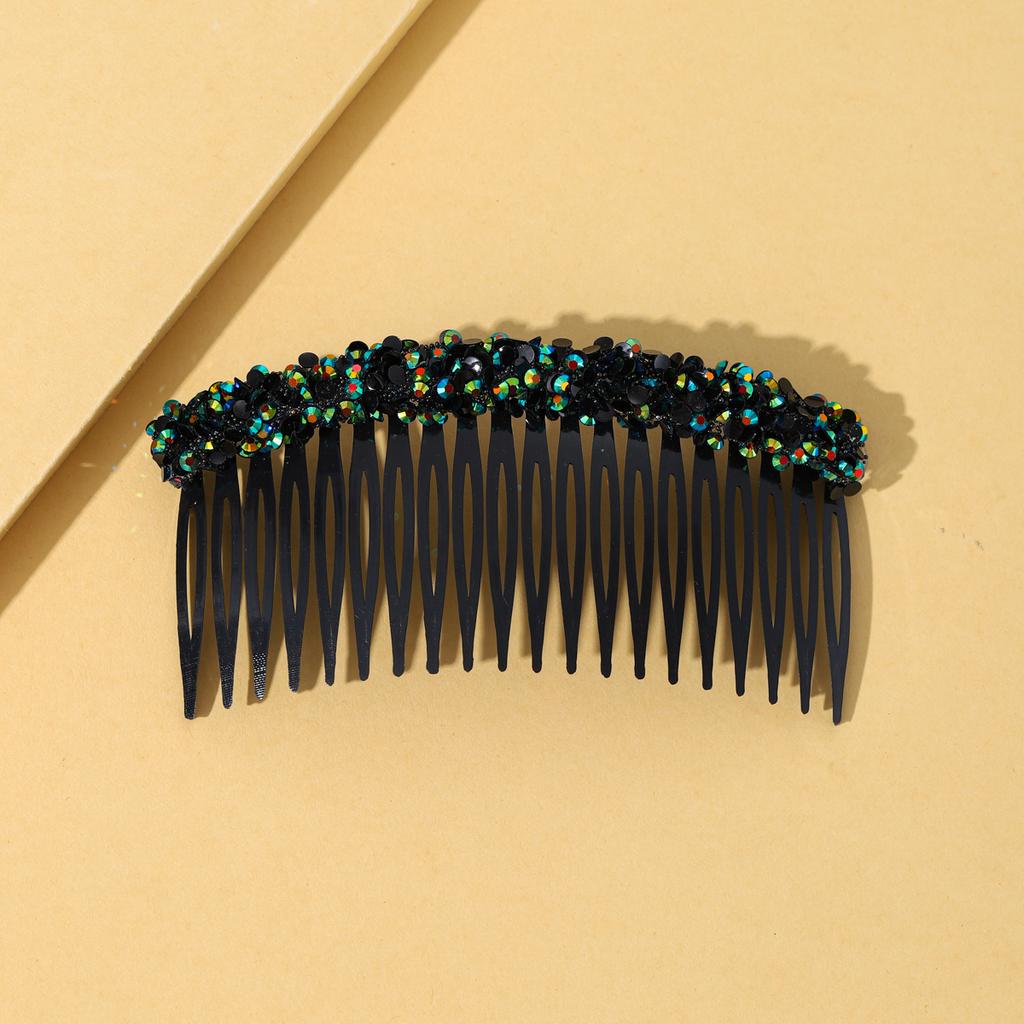 20 Teeth Full Rhinestone Broken Hairpin Hair Comb Hairpins Women Shiny Elegant Combs Hair Clips Fashion Hair Styling Accessories
