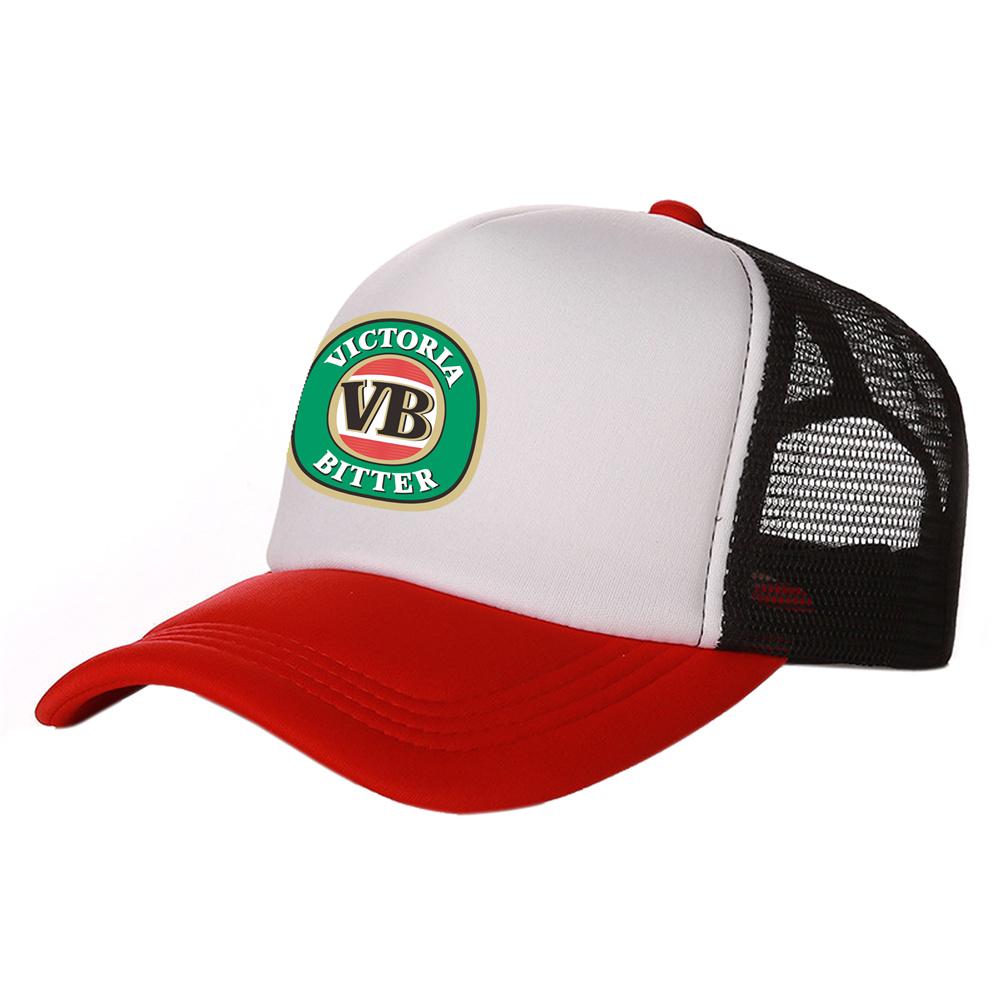 Кепки Тракерки Victoria Bitter Унисекс Крутые Бейсболки Летние Сетчатые Snapback Кепки