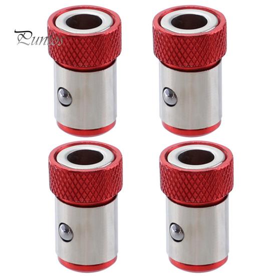 2/3/4 шт. магнитные кольца с головкой отвертки, противоударные высокоточные многоразовые намагничивающие кольца, магнитные держатели для колец с винтами, бытовые инструменты