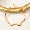 Geometry Choker Necklace Gold Color Party Collar Luxury Twist Neck Necklace  For Women