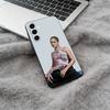 music -legend-Rihanna Black Soft Silicone Phone Case for Samsung Galaxy A73, A71, A72, A70, A53, A52, A51