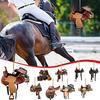 Saddle Pendant Horse Lover Western Cowboy Acrylic Flat Decoration Car Rearview Mirror Pendant