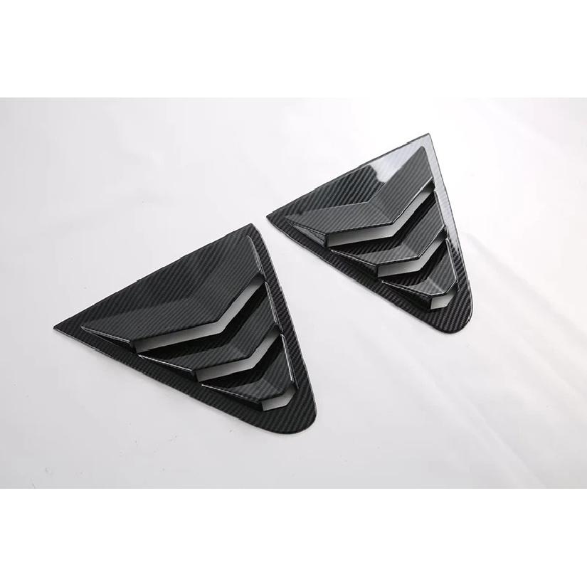 For Subaru Crosstrek Impreza 2024 Car Accessories ABS Side Door Rear View Window Spoiler Cover Trim ert Garnish Bezel