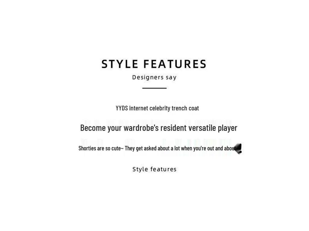 Женский серый тренч средней длины - Весна Осень 2025, Корейский дизайн для миниатюрных, Британский стиль