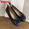Модная обувь Балетки Танцевальная обувь Для женщин Новинка Лето Весна Женские Неглубокие Модные С круглым носком Женские Балетки Обувь Слипоны