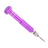 Screwdriver Handle With 5 Precision Bits Phone Glasses Watch Repair Tool Kit (Purple)