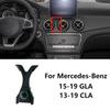 Для Benz C/E/B/S/R-Класса ML CLS CLA GLA GLB GLC GLE GLK GLS Держатель для телефона в машине Подставка для смартфона Специальное основание Крепежный кронштейн
