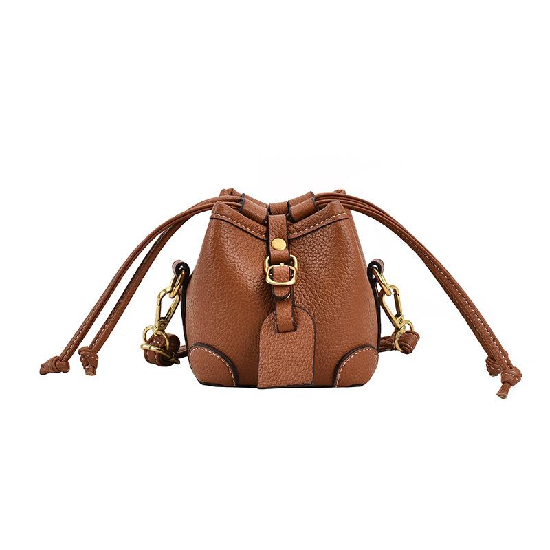 Женская Мини Сумка-Ведро Crossbody для Телефонов Кошельки Искусственная Кожа Модная Маленькая Милая Детская Сумка для Девочки Маленькая Сумка-Тоут