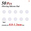 Silicone Piercing Jewelry Pad Healing Discs Flexible Anti Hyperplasia