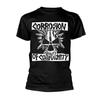 Corrosion Of Conformity Skull Logo 1 (Black) Unisexs Tshirt Unisexs