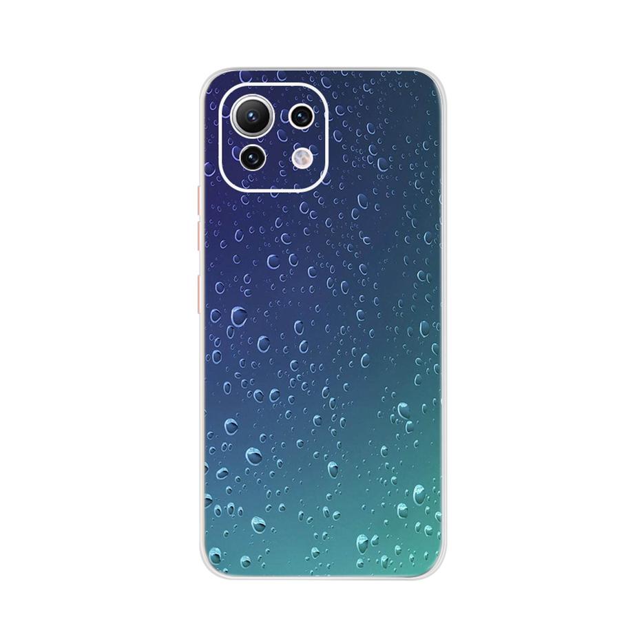 Чехол для Xiaomi Mi 11 Lite Милый мультяшный чехол для телефона Xiaomi Mi 11 Lite 5G Чехлы Mi11 Lite 11Lite Мягкий ТПУ Fundas Capa 6.55''