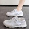 Breathable Women's Sneakers Lightweight Leisure Tennis Shoes for Women Lace Design Luxury Shoes Comfort Fashion Platform Shoes