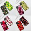 Cherry Strawberry Fruit Summer Avocado Phone Case for Apple iPhone 12 13 Pro Max Mini ProMax X XR Air XS 12Pro 13Pro Cover