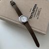 Vintage Quartz Women Wristwatch Classic Roman Numeral Dial Leather Strap Elegant Ladies Casual Daily Wear Watch Female Clock