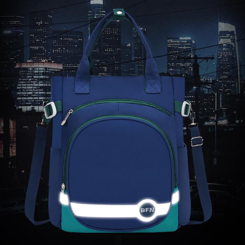 Teacher Recommend Multi Functional Tutoring Bag Unisex Primary Secondary School Students Backpack High Capacity Kid's Study Bag Crossbody Shoulder Bag