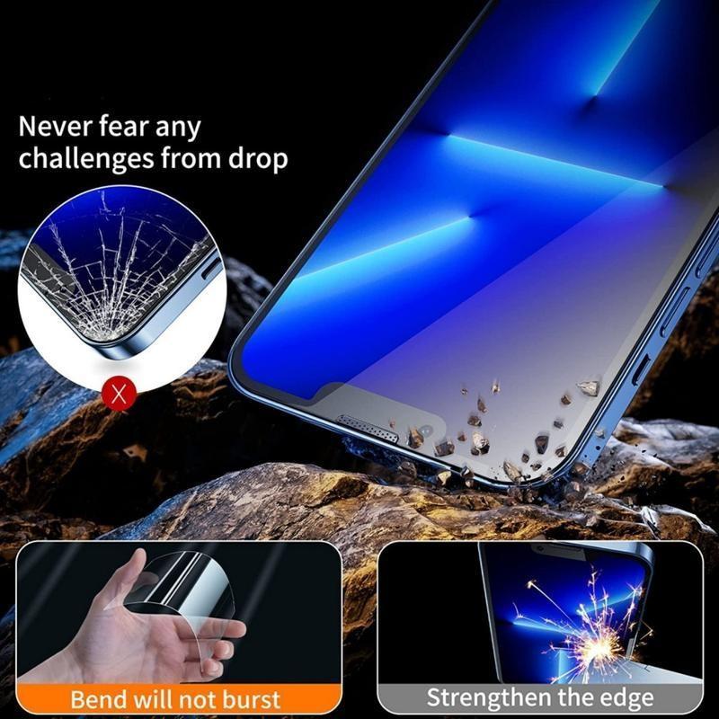 Compatible For iPhone 11 XR 17 16 15 13 14 12 Pro Max 7 8 Plus X Xs Max Tempered Glass Screen Protector Phone Glass Protector KK01 Cellphone