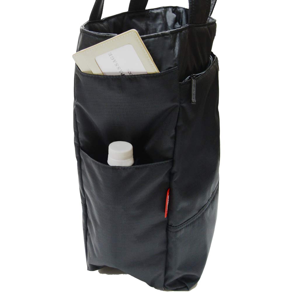 2503BK Стильная сумка-тоут унисекс [Manhattan Passage] «Commuter 2» (черный)