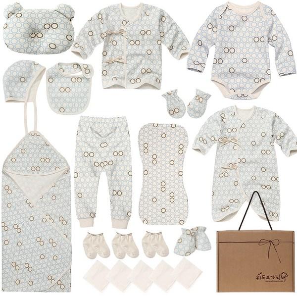 С органическим подарочным набором для детей из 20 предметов, корейские детские товары