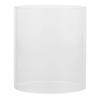 Clear Glass Hurricane Candleholder Replacement Shade Cylinder Sleeve Transparent Chimney Cover for Home Wedding Decor