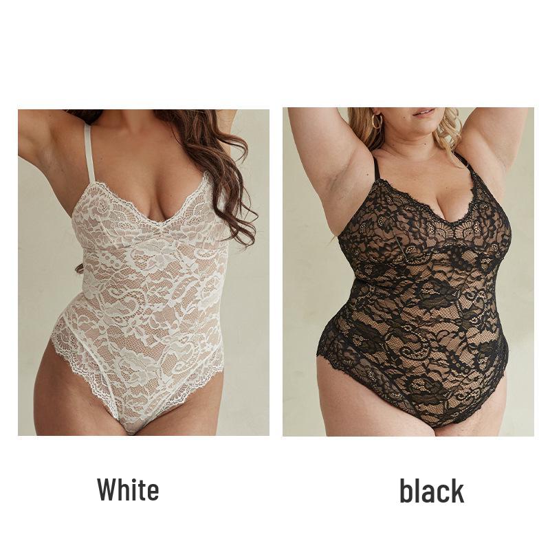 Летнее кружевное пуш-ап боди для женщин