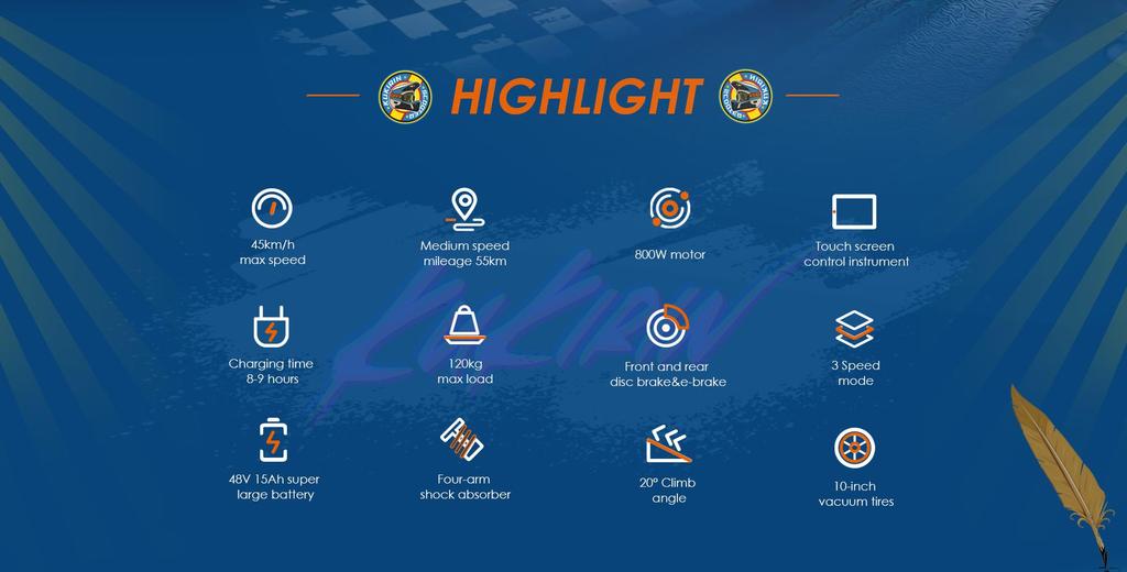 KuKirin G2 Adult Electric Scooter - 800W Brushless Motor - 48V 15AH Battery - Foldable - 10 Inch - Off-Road City